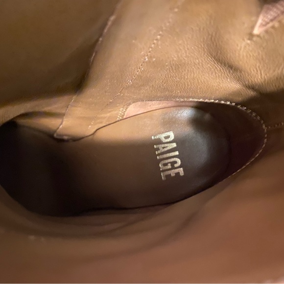 PAIGE Maren boots in Cocoa Suede Size 9 - Picture 6 of 8